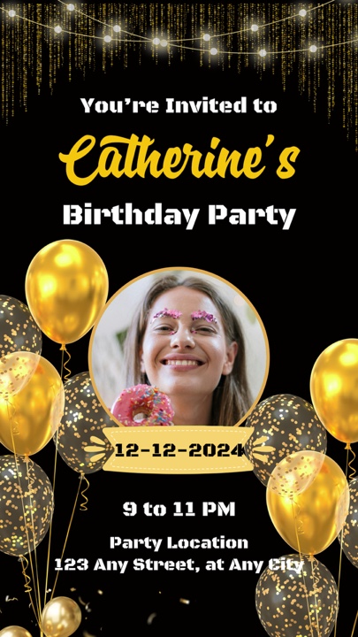 Birthday Invitation 