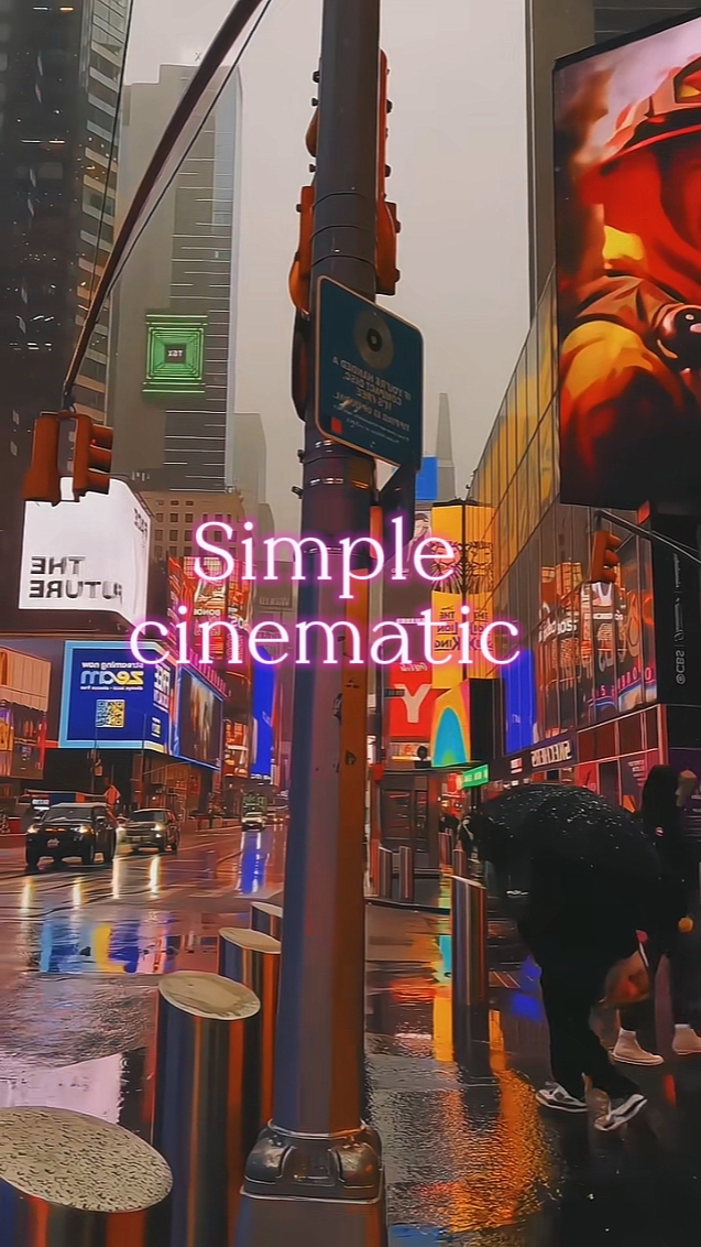 simple cinematic 