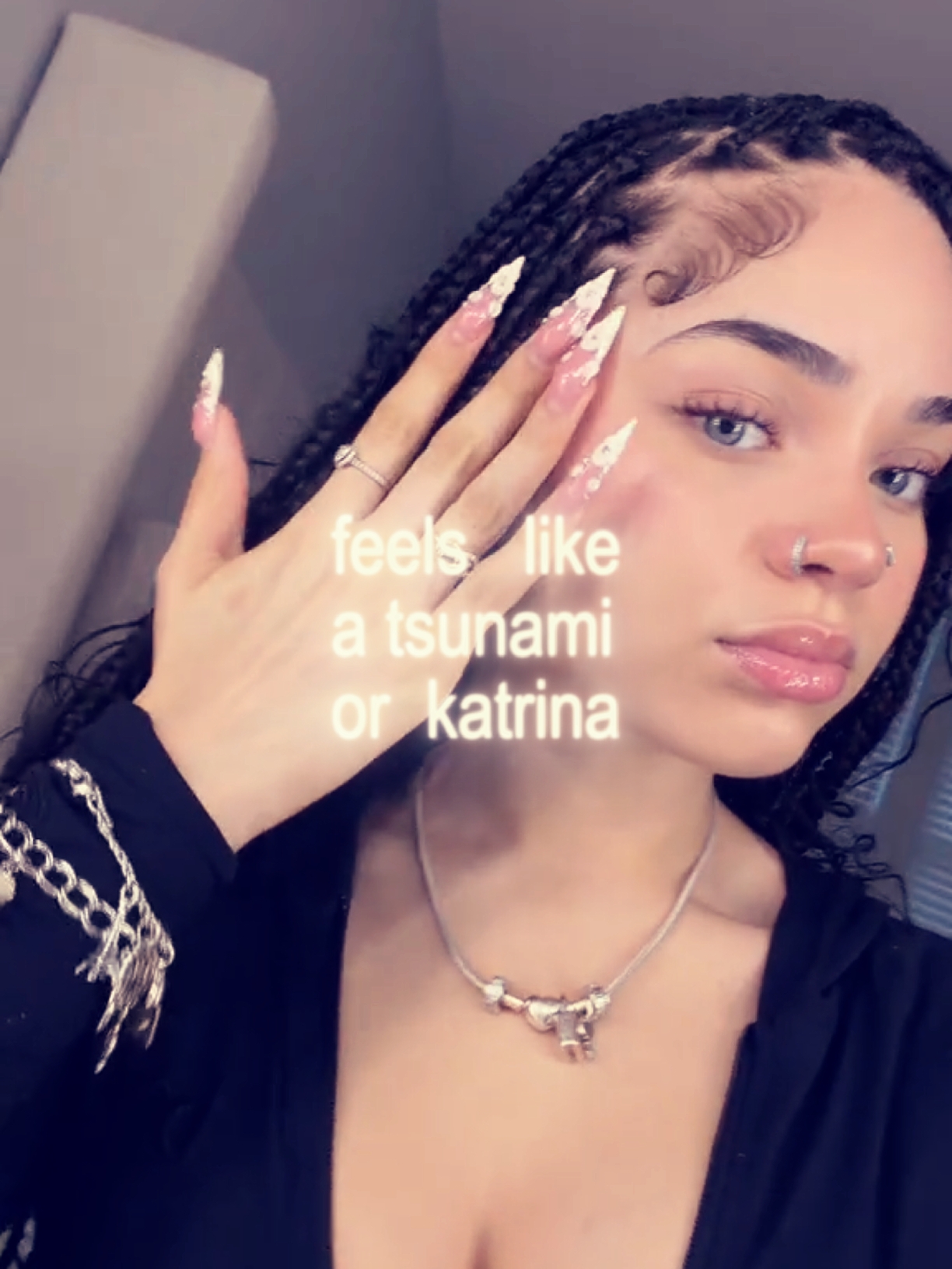 feels like a tsunami