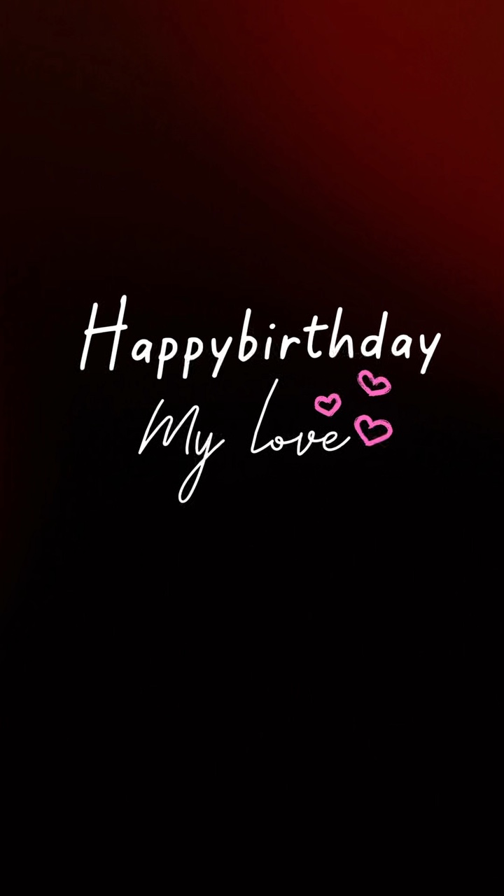 Happybirthday mylove