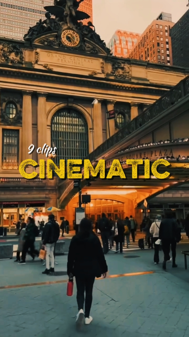 9 CLIPS CINÉMATIQUES