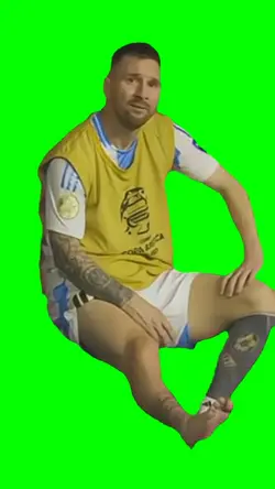 Messi crying meme