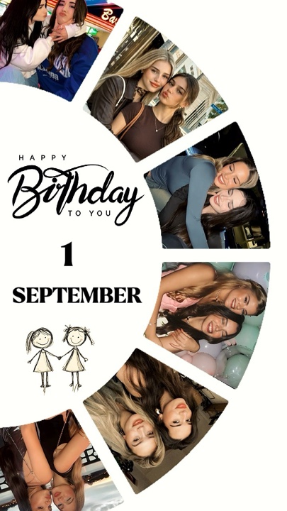 HBD FRIEND 1 SEPTEMBRE