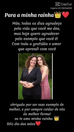feliz dia das mães