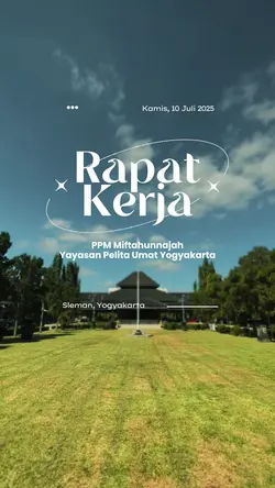 Rapat Kerja Vlog