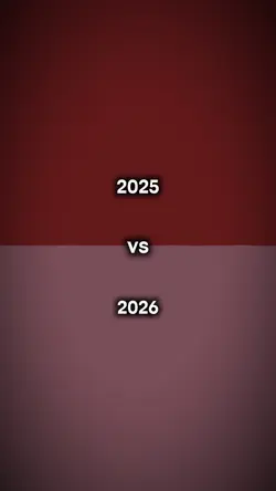 2025 vs 2026