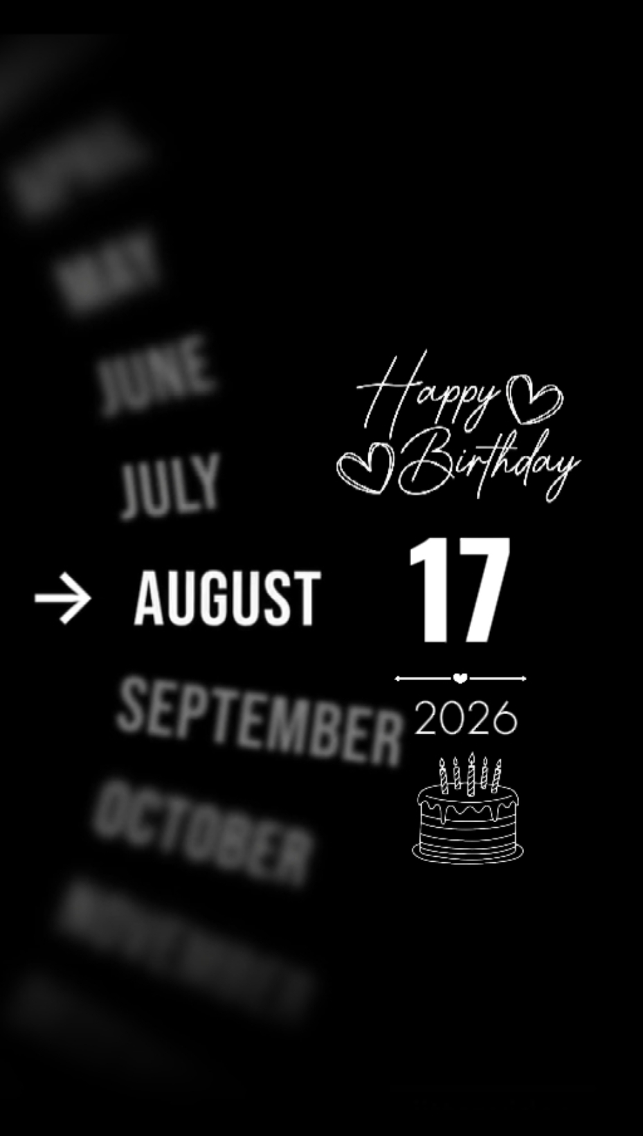 BDAY BABY 17 AUGUST