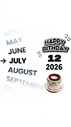 birthday 12 july