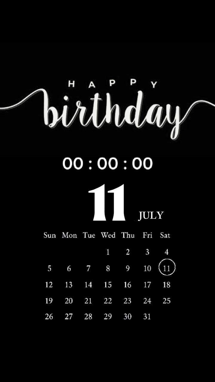 ANIVERSÁRIO IRMÃ 11 DE JULHO