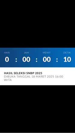 pengumuman snbp 2025