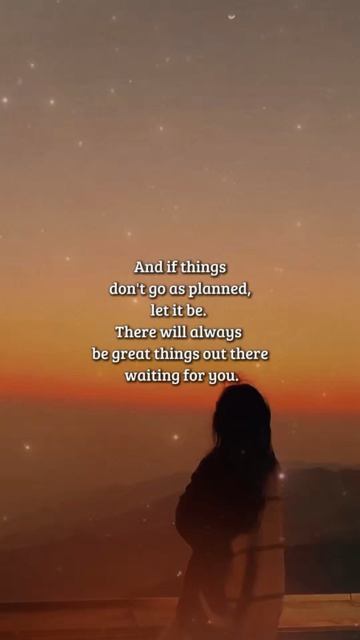 And if things don't 