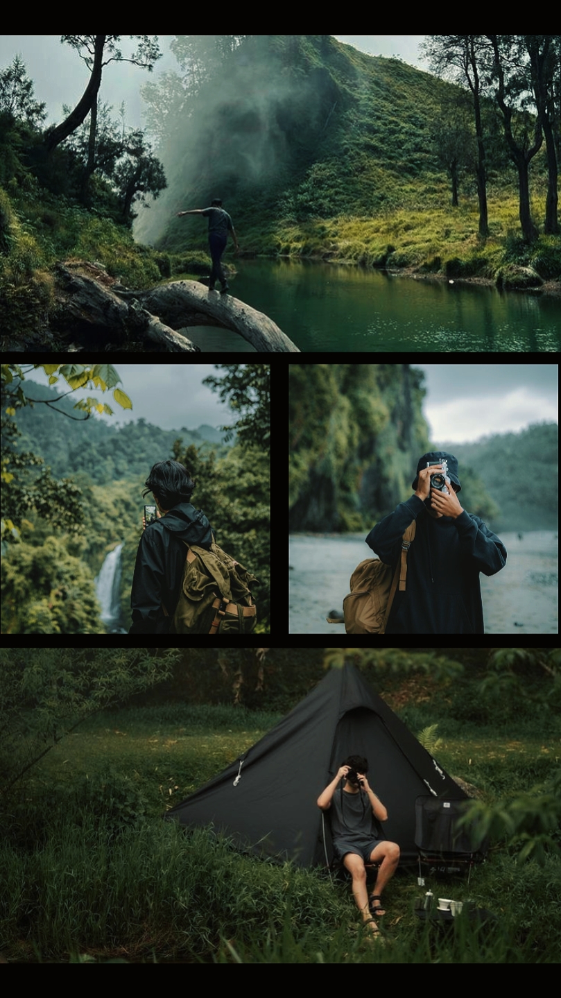 4 na larawan ng kalikasan