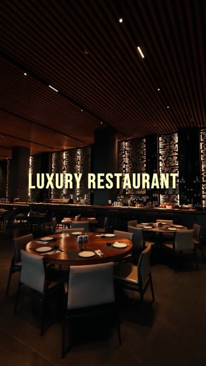 Luxury restaurant