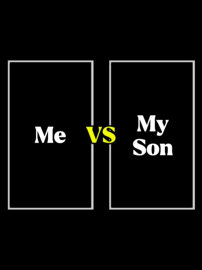 Moi contre mon fils