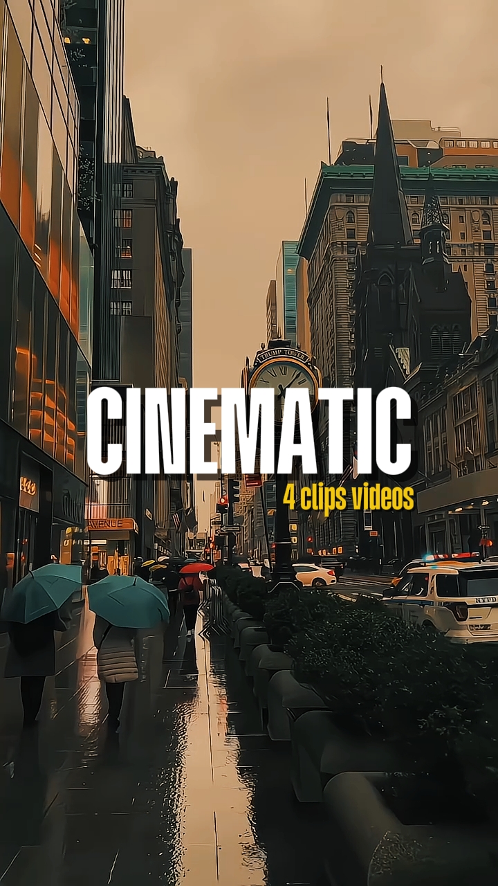 cinematic 4 clips 