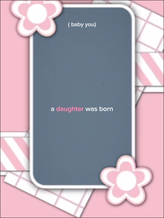 daughter was born 