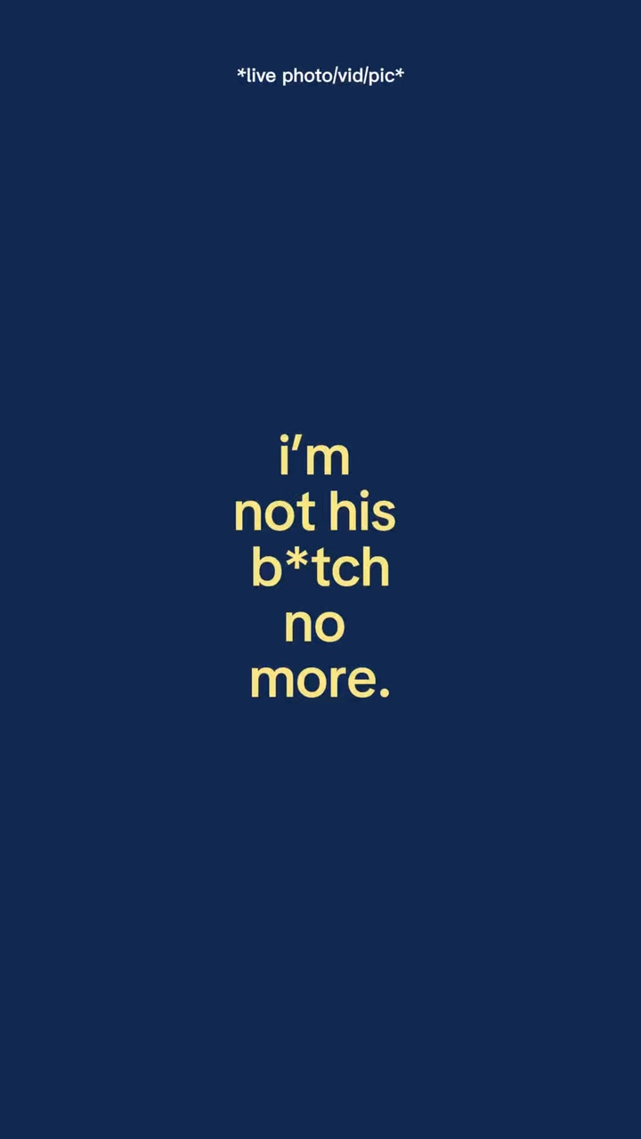 ImNotHisBNoMore
