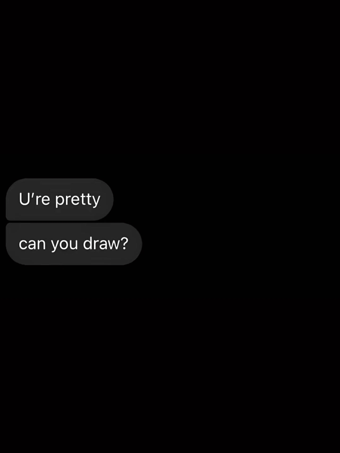 Você pode desenhar?