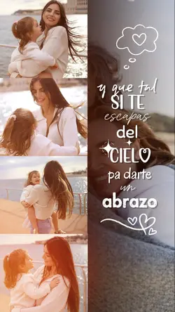 Si me das un abrazo?