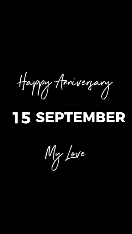 15 September Anniv
