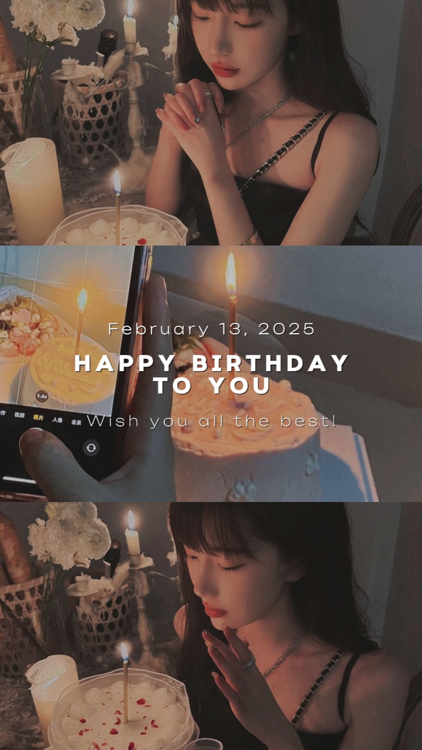 13 FEB-HBD TO YOU