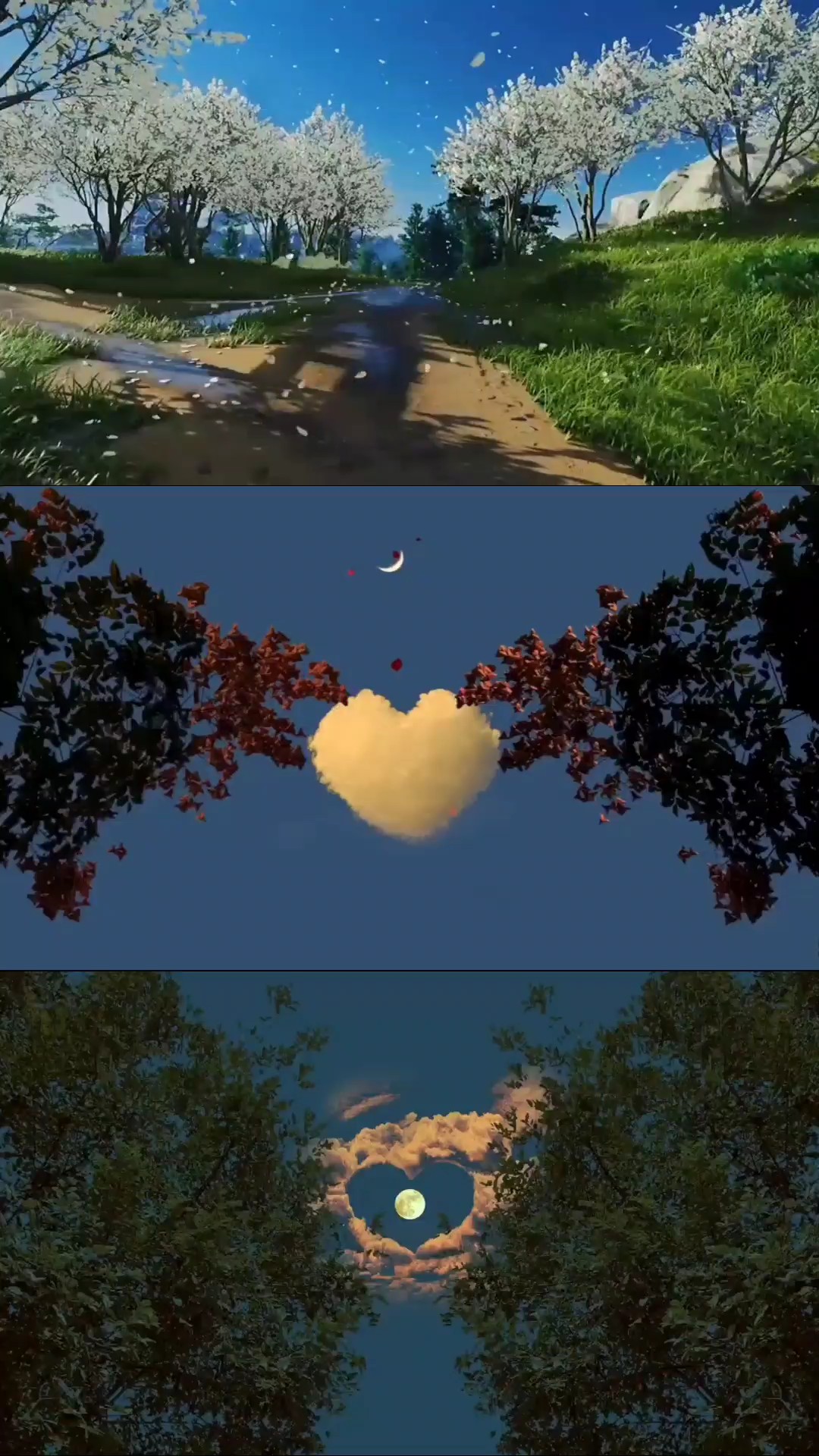 collage de paysage