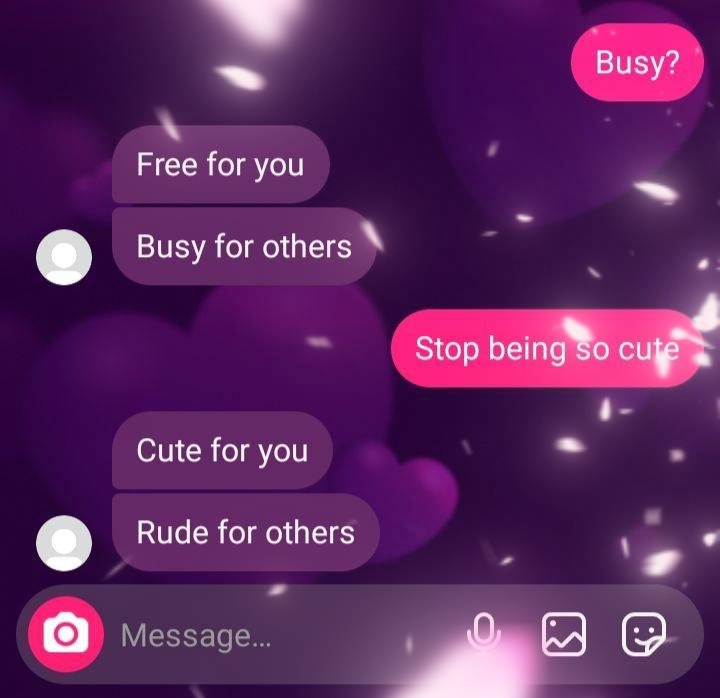 Süßer Chat