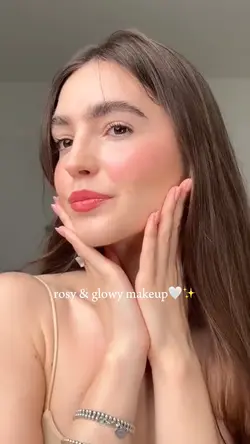 glowy makeup
