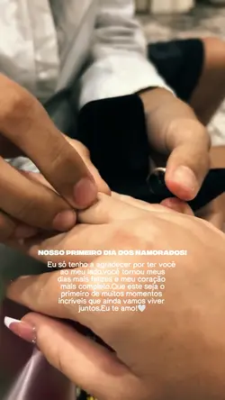 nosso primeiro dia