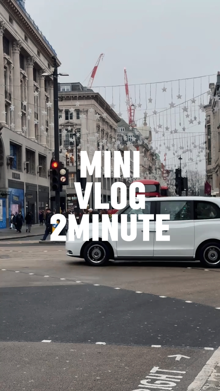 Vlog de 2 minutes 