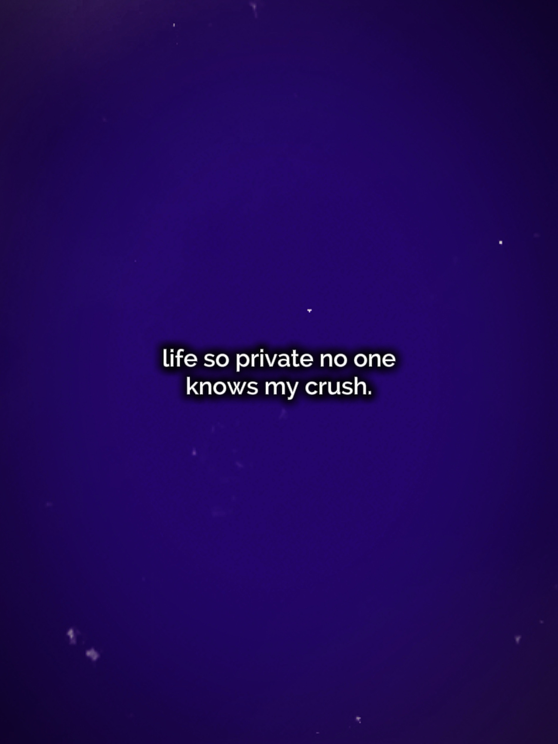 La vida es tan privada
