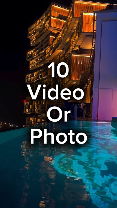 10 video or photo 