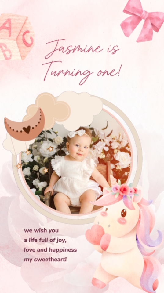 cute baby birthday