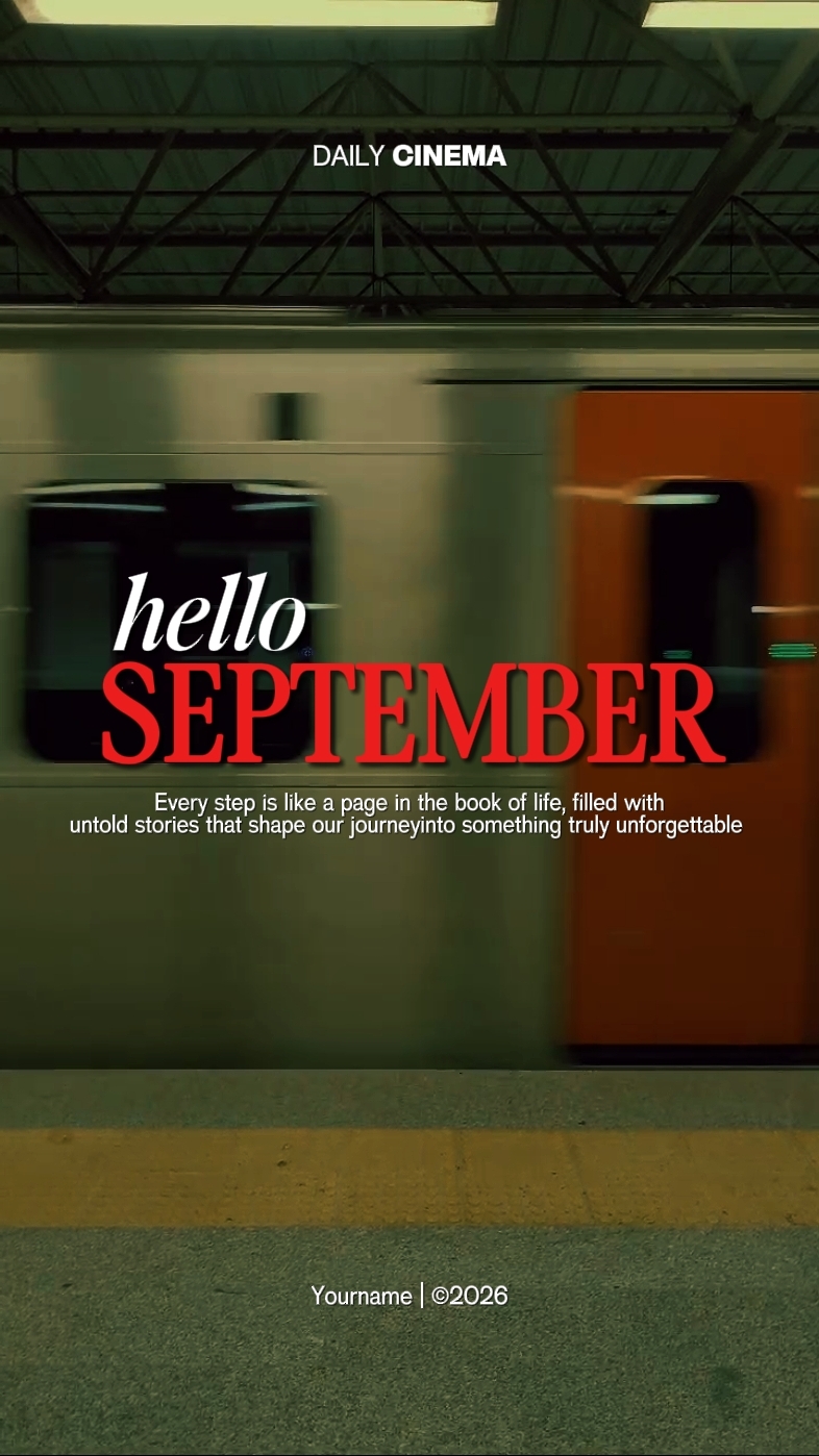 Hola septiembre de 2026
