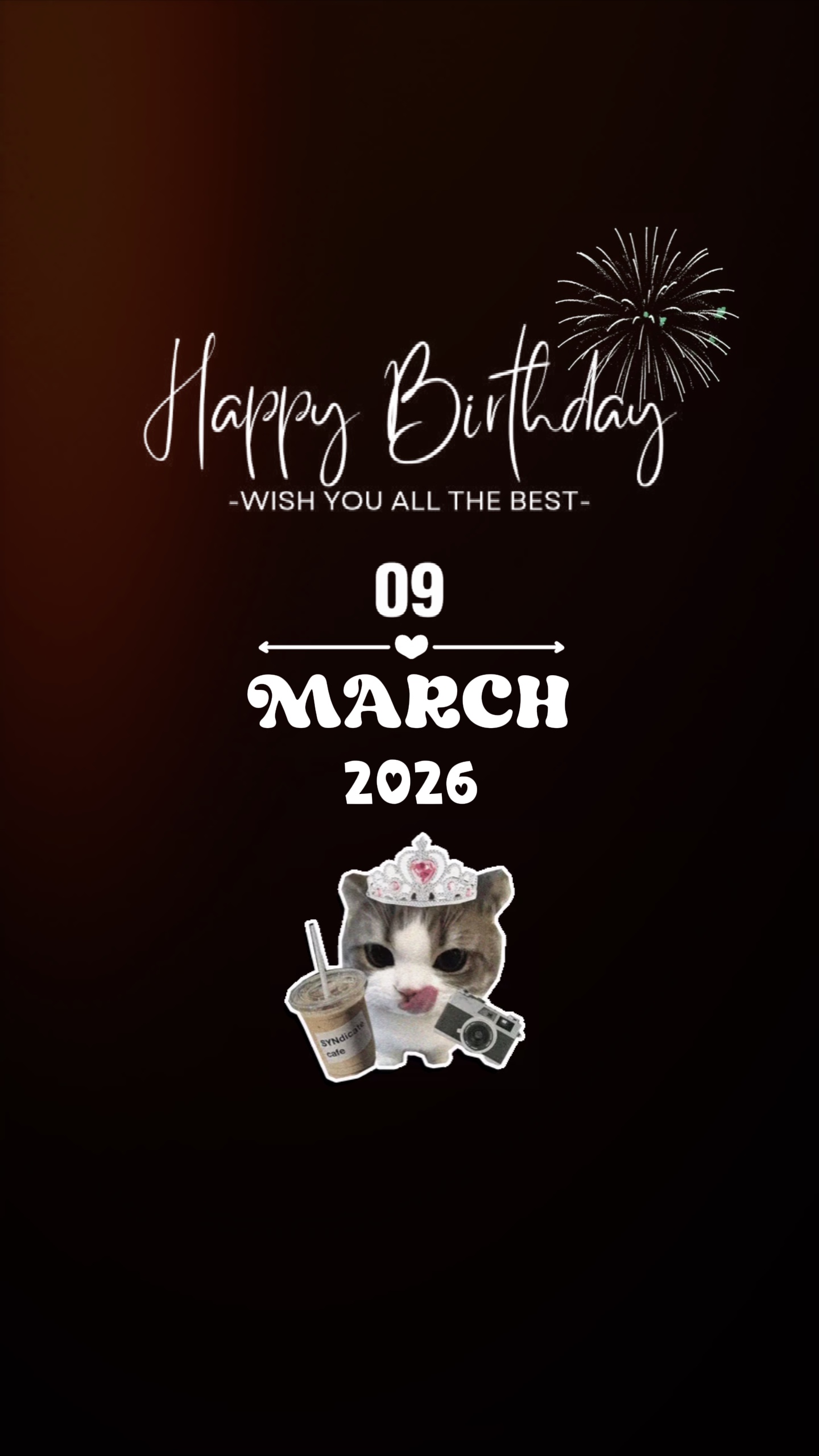 ANNIVERSAIRE 09 MARS