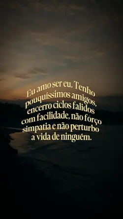 amo ser eu