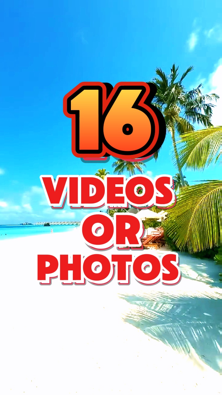 16 vidéos ou photos 