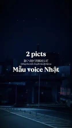 Mẫu voice Nhật