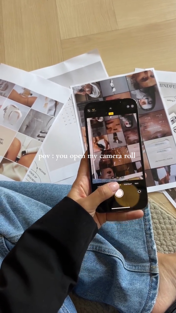pov : camera roll