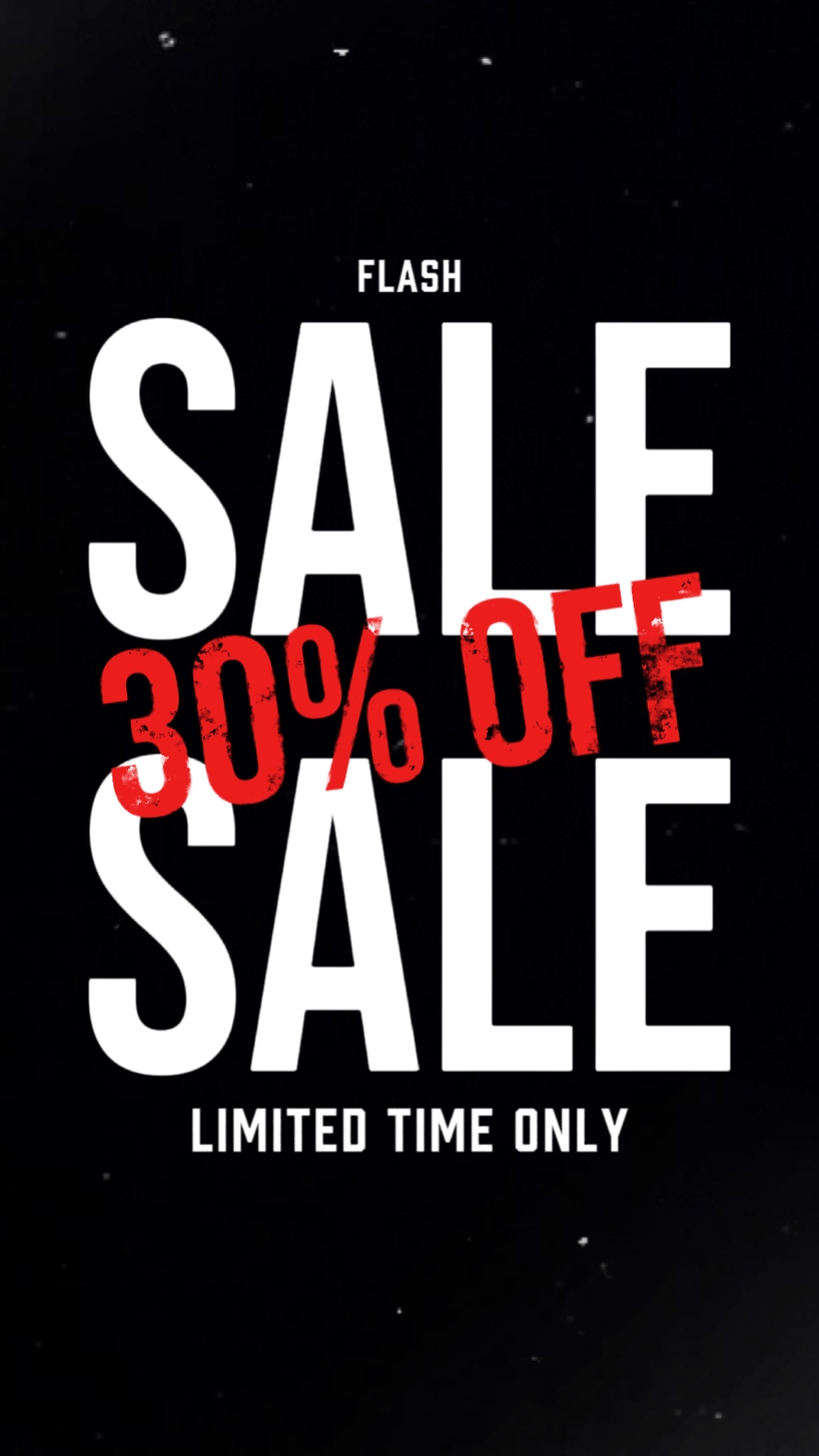 FLASH SALE ANZEIGEN