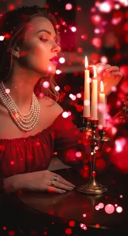 red sparkle