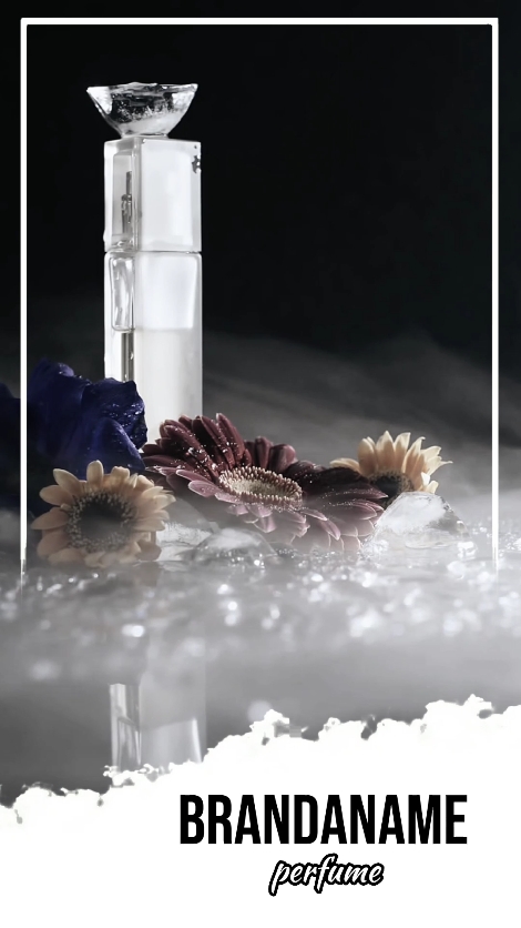 perfume branding in minimalis luxury style