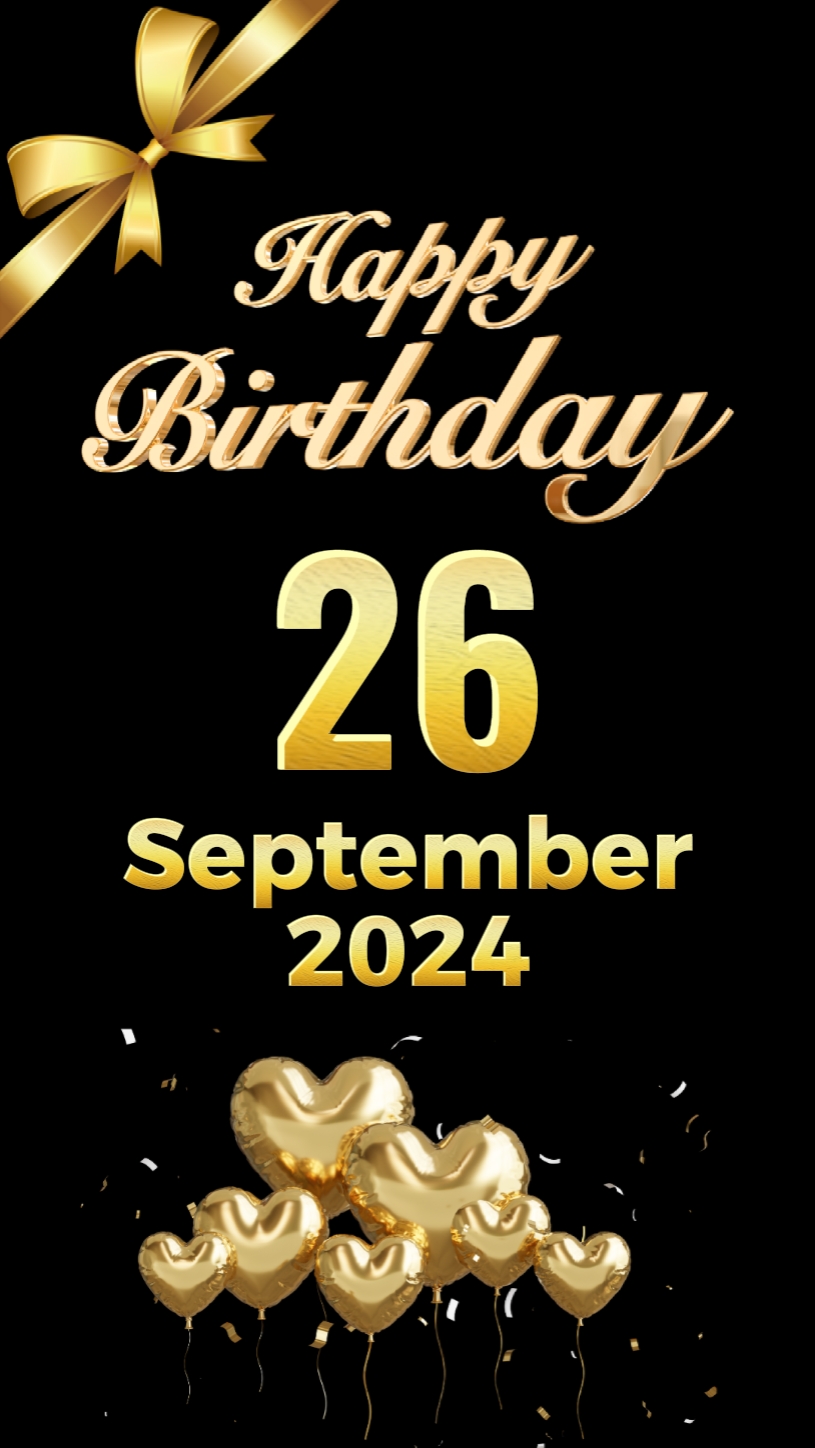 Birthday 26September