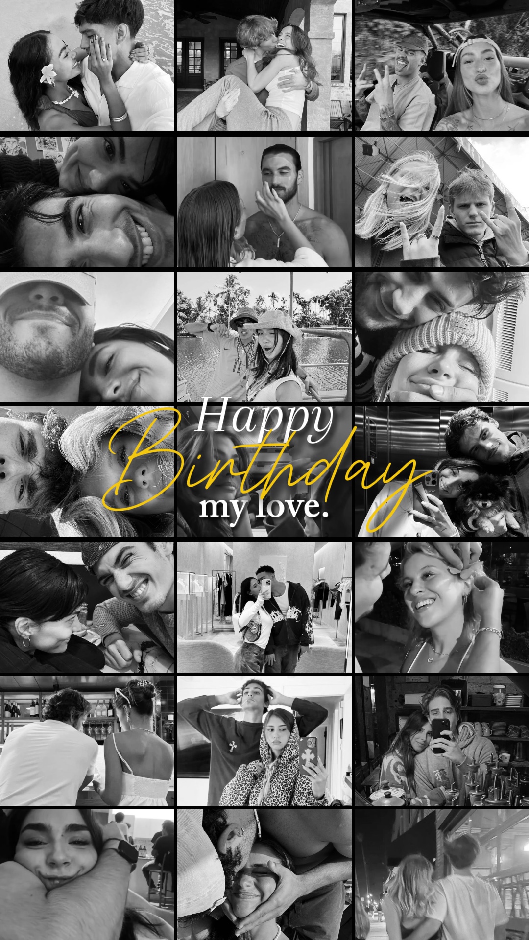 Collage d'anniversaire 21