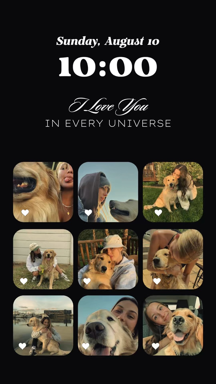 I love my dog