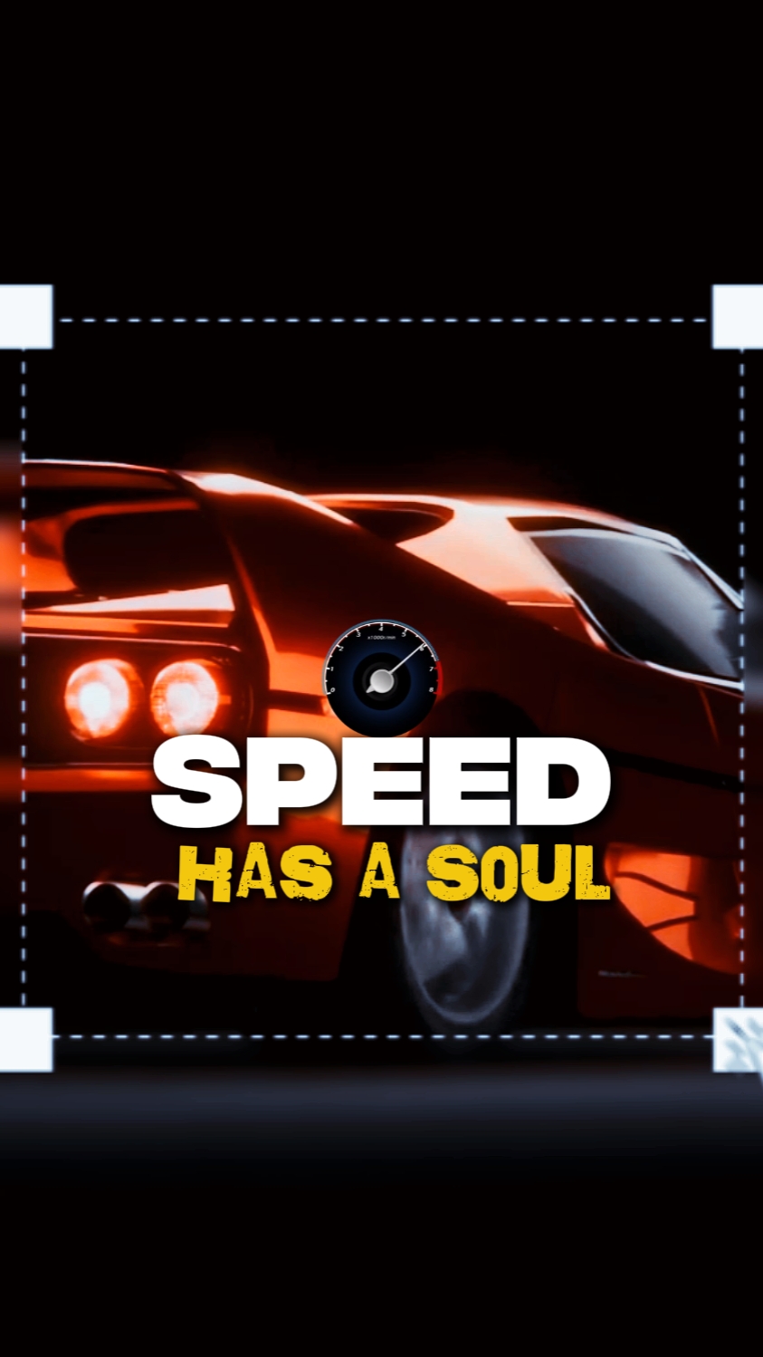 Speed has a soul