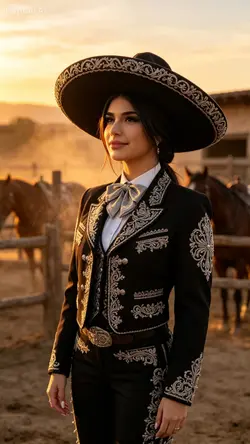 Charra clásico en rancho