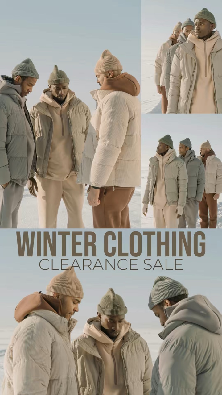 Venda de roupas de inverno