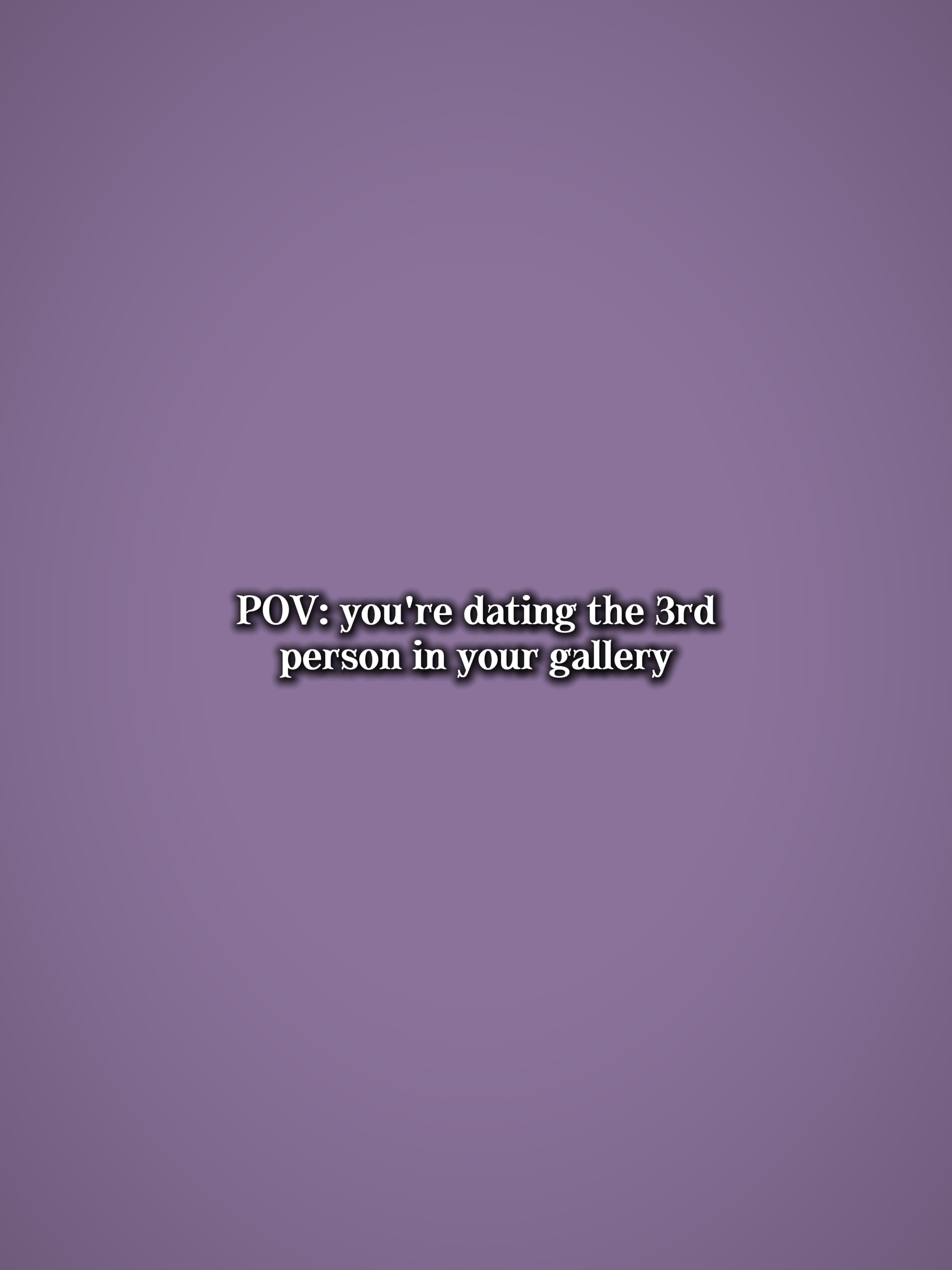 dating da 3rd person