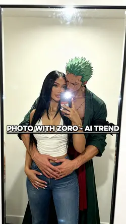 Photo with Zoro
